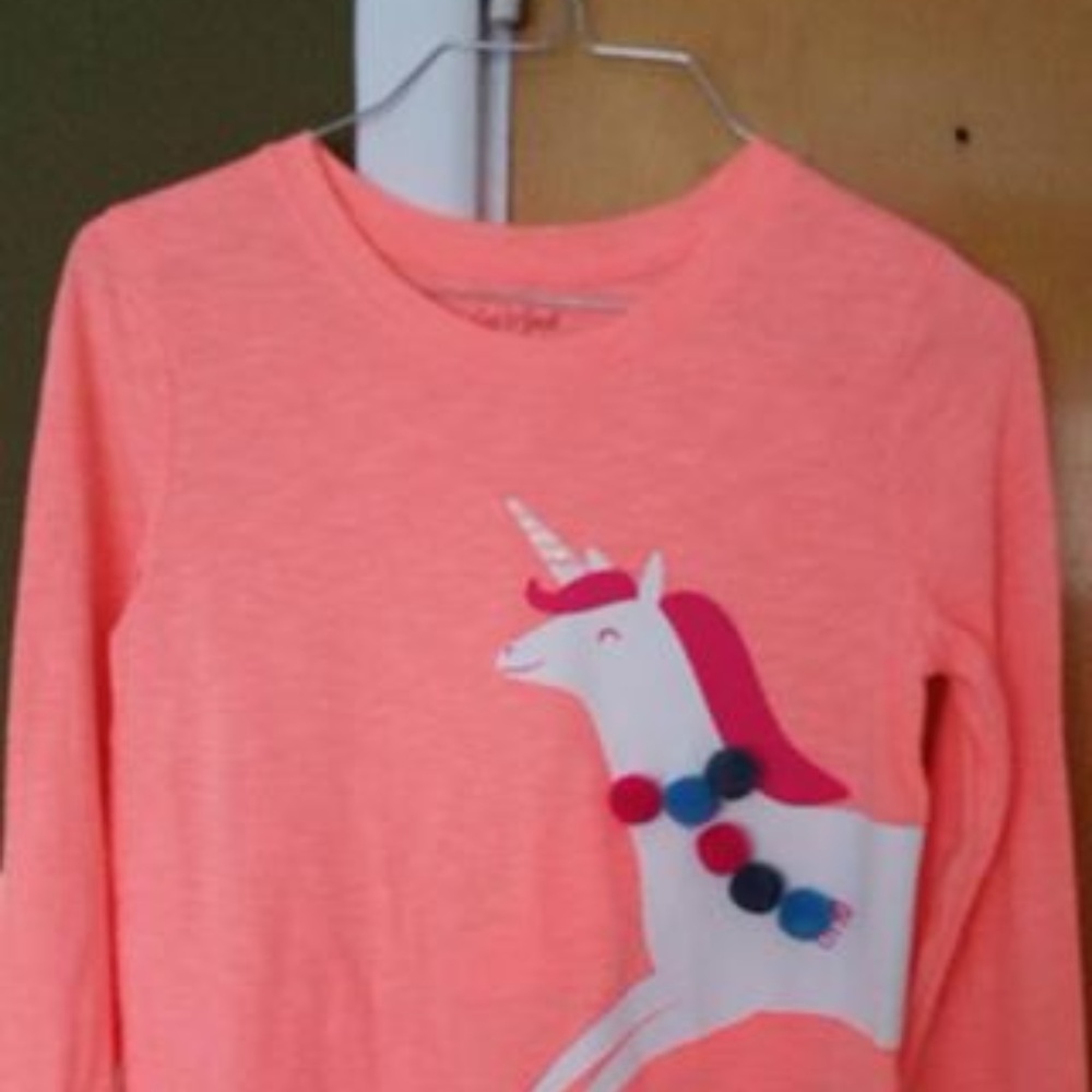 Cat & Jack Large Moxie Peach Shirt